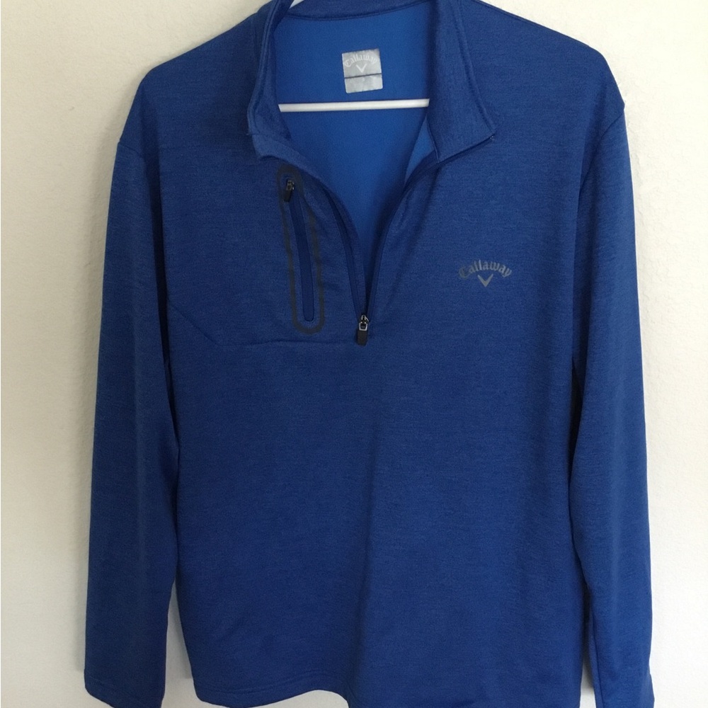 Callaway Royal Blue Fleece Pullover